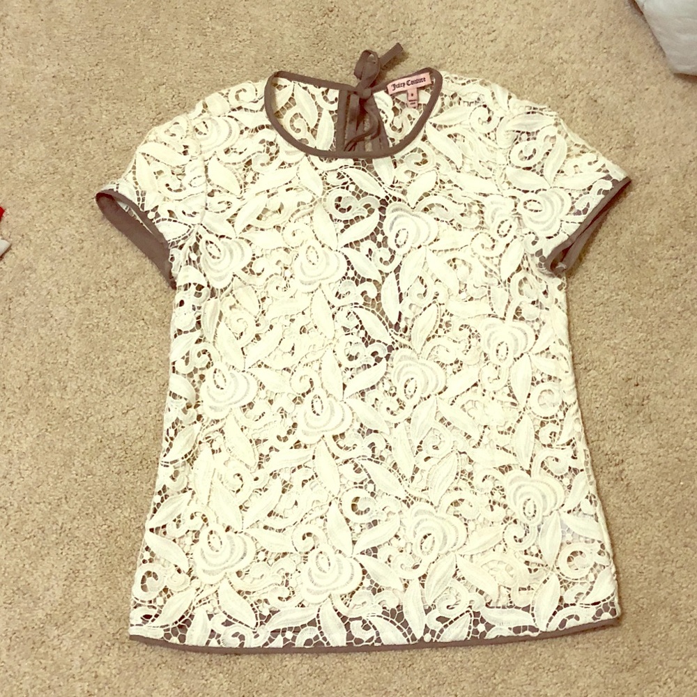Juicy couture lace top